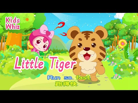 Little Tiger | 学英文 | 英文经典儿歌 | English kids nursery rhymes |Learn English | Kids Whiz