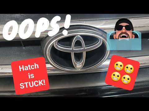 Toyota Sequoia Rear Hatch Latch Issue, Lift Gate Stuck Closed and Won't Open