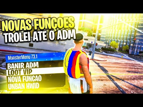 ESSA FOI A MELHOR ATUALIZAÇAO DE MOD MENU no GTA RP