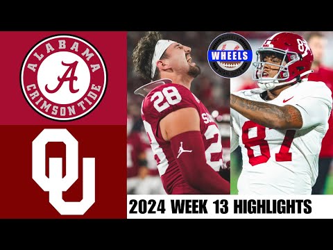 #7 Alabama vs Oklahoma | Full Game Highlights | 2024 College Football Highlights