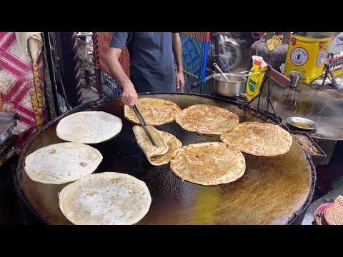 HUNDREDS of PARATHAS! - Street Food Around the World