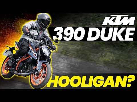 Absolute HOOLIGAN! 2024 KTM Duke 390 Review