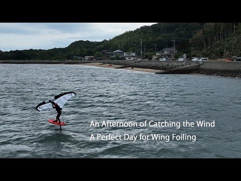 An Afternoon of Catching the Wind A Perfect Day for Wing Foiling～2024.11.17～