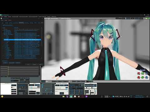 [Tutorial] Ray MMD 1.5.2 And Effect making [1080P]