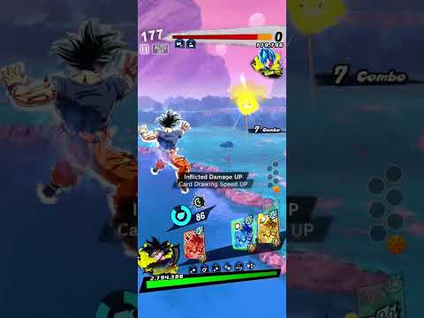 Dragon Ball Legends: ULTRA Ui Sign Goku VS Super Saiyan Blue Vegeta #ultrainstinctgoku