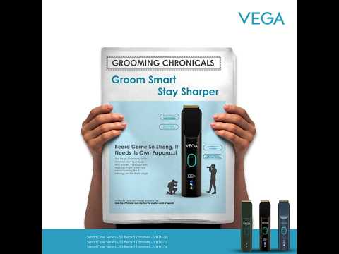 VEGA SmartOne trimmers creating buzz with precision, ease, and perfect beard sculpting.