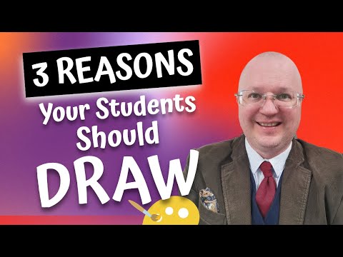 Three Reasons ESL Students Should Draw