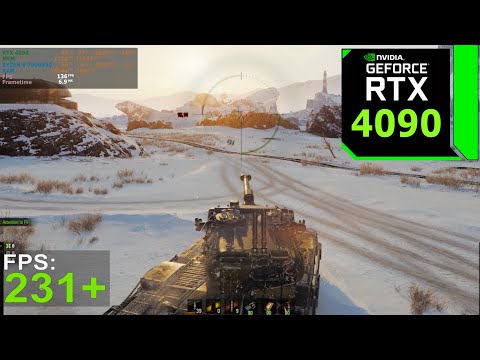 World of Tanks : RTX 4090 24GB - Kranvaqn - (4k MAX Ultra Settings)