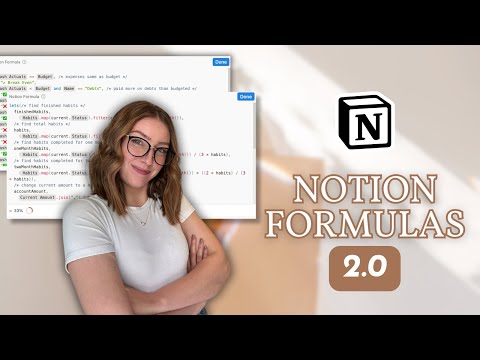 How to Use Notion Formulas 2.0 Like a Pro