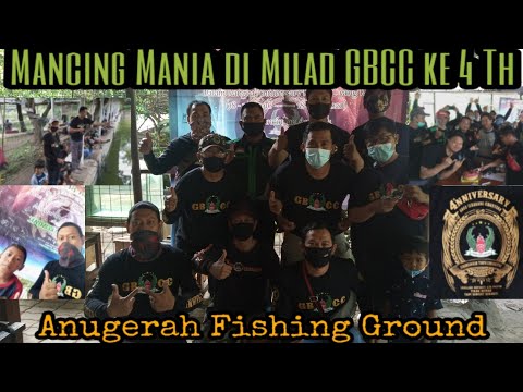 Mancing Mania di Milad GBCC ke 4 Tahun | Anugerah Fishing Ground |