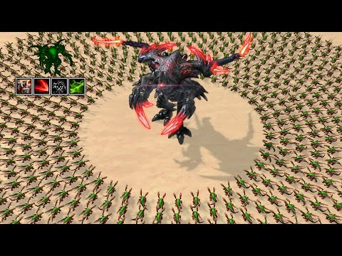 Can a Hybrid Behemoth survive 330 Zerglings? 【Daily StarCraft Brawl】