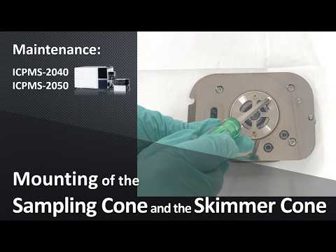 [ICPMS] Maintenance: Mounting of the Sampling Cone and the Skimmer Cone