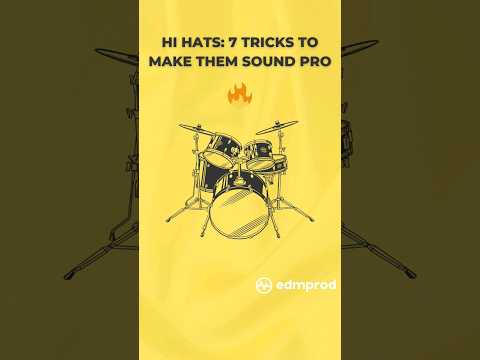 Hi hats are what give your tracks GROOVE 🔥 #ableton #electronicmusic #beatmaker #abletontips