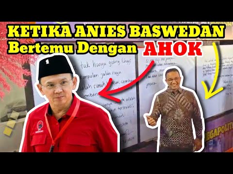 JOKOWI TIDAK HADIR, DETIK-DETIK ANIES BASWEDAN BERTEMU DGN AHOK Di BENTANG HARAPAN JAKSA D BALAIKOTA