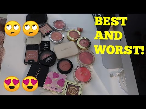 Ranking All My Blushes From BEST to WORST!