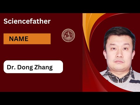 CSA | Dr. Dong Zhang | Wuhan University | China | Best Researcher Award #sciencefather #china