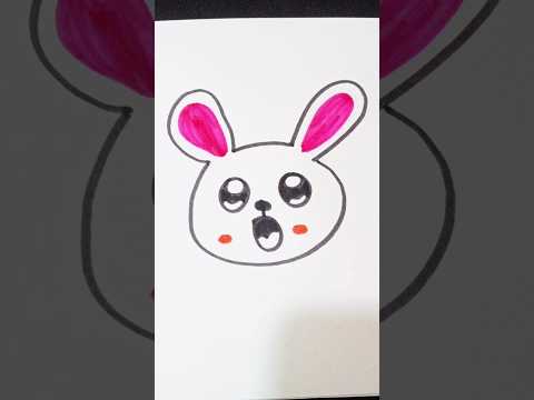 How to draw Doodle rabbit #howtodraw #easydraw