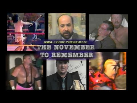 ECW "November To Remember" 1993 (Excerpts)