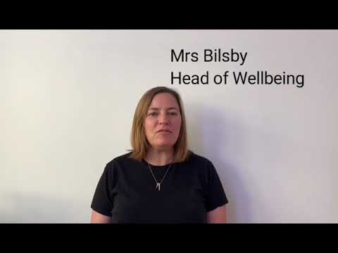 Head of Wellbeing - Mrs Bilsby