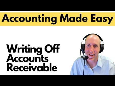 FA25 - How do you Write Off a Receivable?