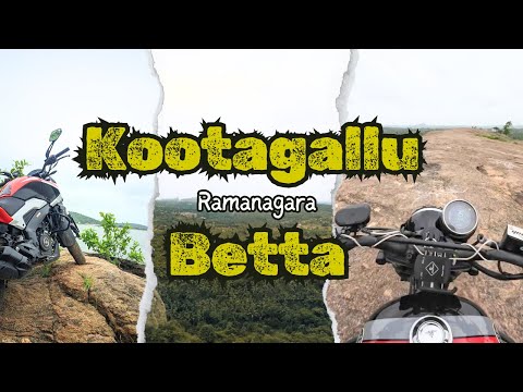 Ramanagara Kootagallu Thimmappa betta DJI OSMO action 4k helmet camera Dominar NS200 Yezdi Scrambler