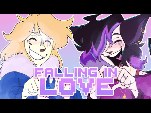 falling in love || animation meme [commission]