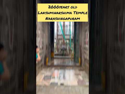 2000 years Lakshminarshima temple . Narshigapuram ,parambakkam #divine #spritual #must visit temple