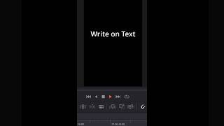 Write On TEXT! - DaVinci Resolve for NOOBS! - Tip #31
