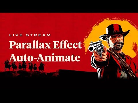 Animating a Smooth Parallax Effect with Auto-Animate Feature in Adobe XD: Red Dead Redemption Design