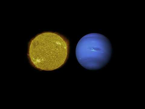 Deep Sun and Neptune Electromagnetic Noise ( 12 Hours )