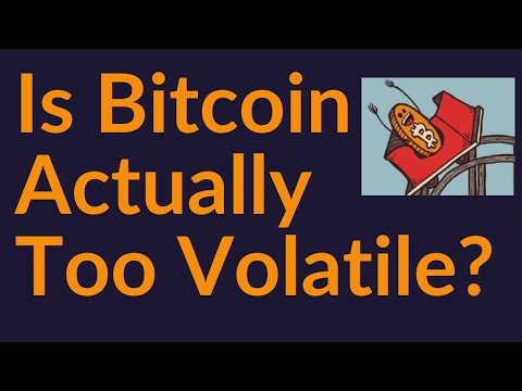 Is Bitcoin Actually Too Volatile?