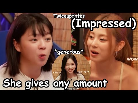 twice mina being rich and then there’s jeongyeon wants to scam mina