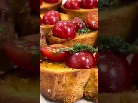 Tomato Bruschetta: A Perfect Iftar Treat for Ramadan