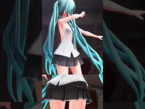 【縦長2画面MMD】ぶれないアイで（つみ式ミク）Burenai Ai de - Miku