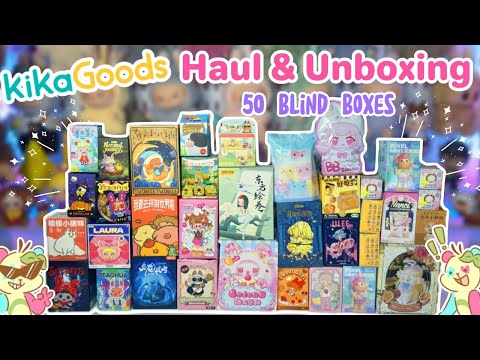 50 KIKAGOODS BLIND BOX UNBOXING!! *♡* PLUSH, SLEEP ELVES, AND SO MANY MORE!! *♡*