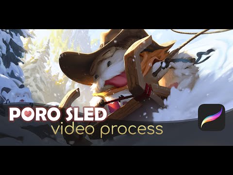 Poro Sled - video process