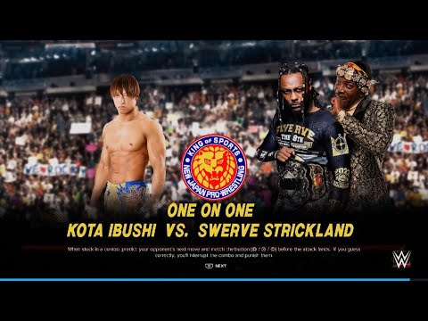 Kota Ibushi vs Swerve Strickland