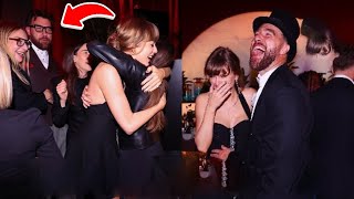 Taylor Swift THOUGHT it was just dinner until Travis Kelce threw a giant surprise party!