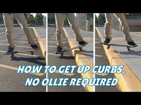 How To Get Up A Curb If You Can’t Ollie (Jason’s Skate Basics)