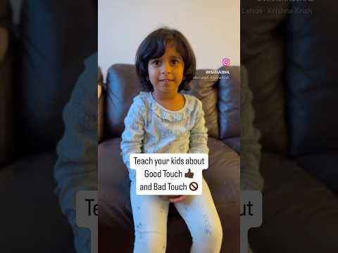 #goodtouchbadtouch #teachthemyoung #parentingtips #parentingadvice #youtubeshorts #ashortaday #short