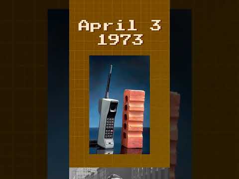 Amazing history of the cell phone!  We've come a long way!