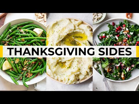 THANKSGIVING SIDES | healthy vegetable side dishes