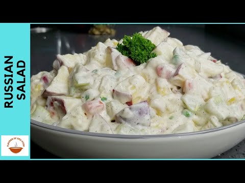 Russian Salad | Simple Recipe - Best Healthy Tasty Salad | Salad Recipe -Flavour of Desi Food EP 68