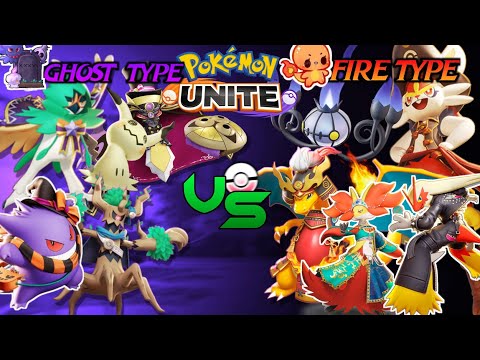 Ghost vs Fire Pokemon challenge 💥|| Pokemon unite