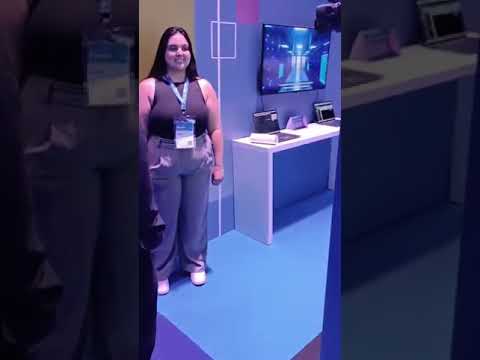 🤖✨ "No Dell Technologies Forum, em parceria com a Intel, nosso Totem AI Expert está transformando