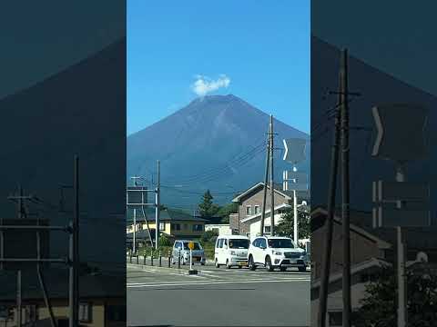 9/18満月🌕の日の富士山