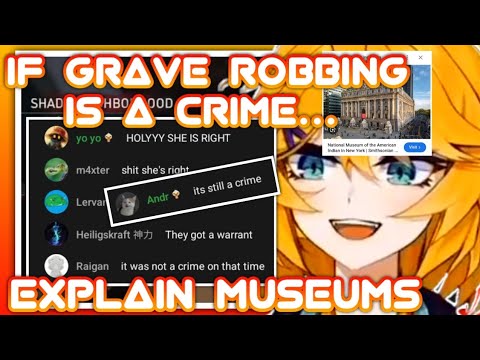 "If Grave Robbing is a Crime, explain Museums"||Dokibird||IndieVTuber/ENVtuber