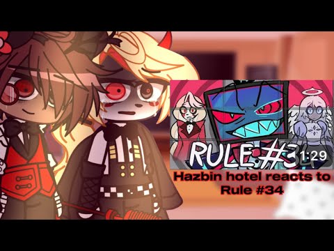 Hazbin hotel react to Rule #34 | SEASON 2 SPOILERS!