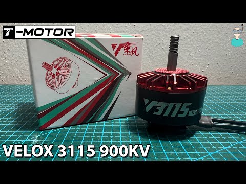 TMOTOR VELOX V3115 Brushless Cinematic Motor - Quick Overview & Thrust Tests