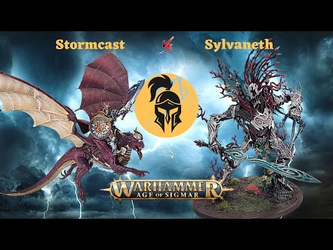 New GHB Battle Report: Stormcast Dragons vs Sylvaneth!!